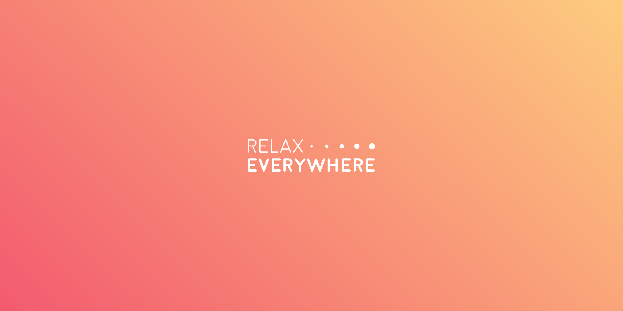 Relax Everywhere, le logotype