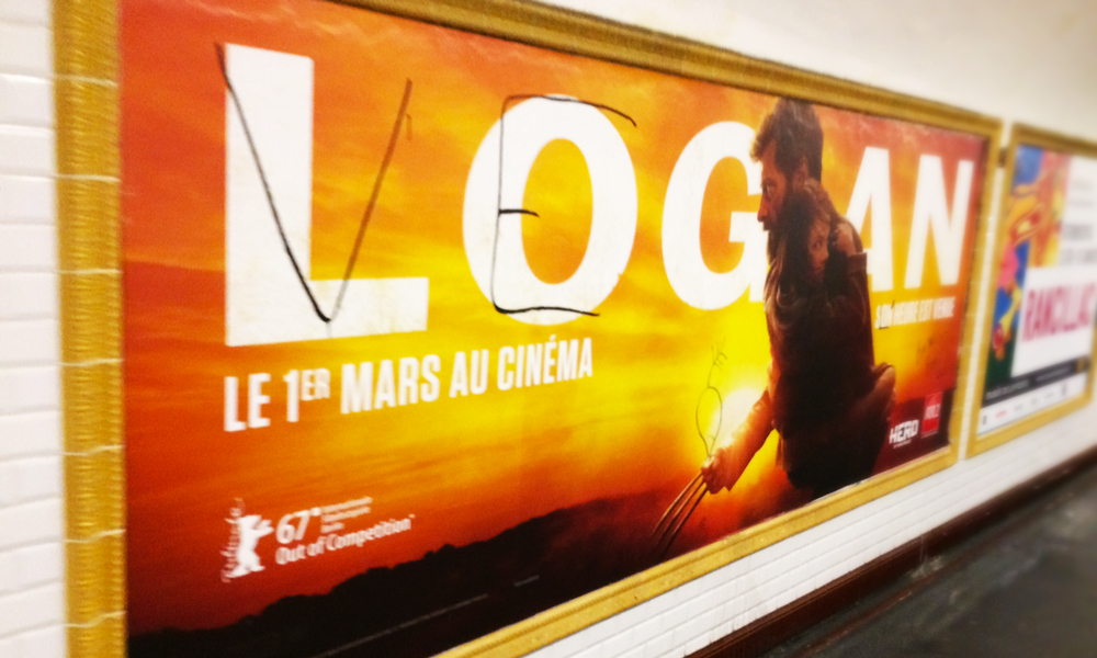 L'appropriation des publicités dans le métro parisien